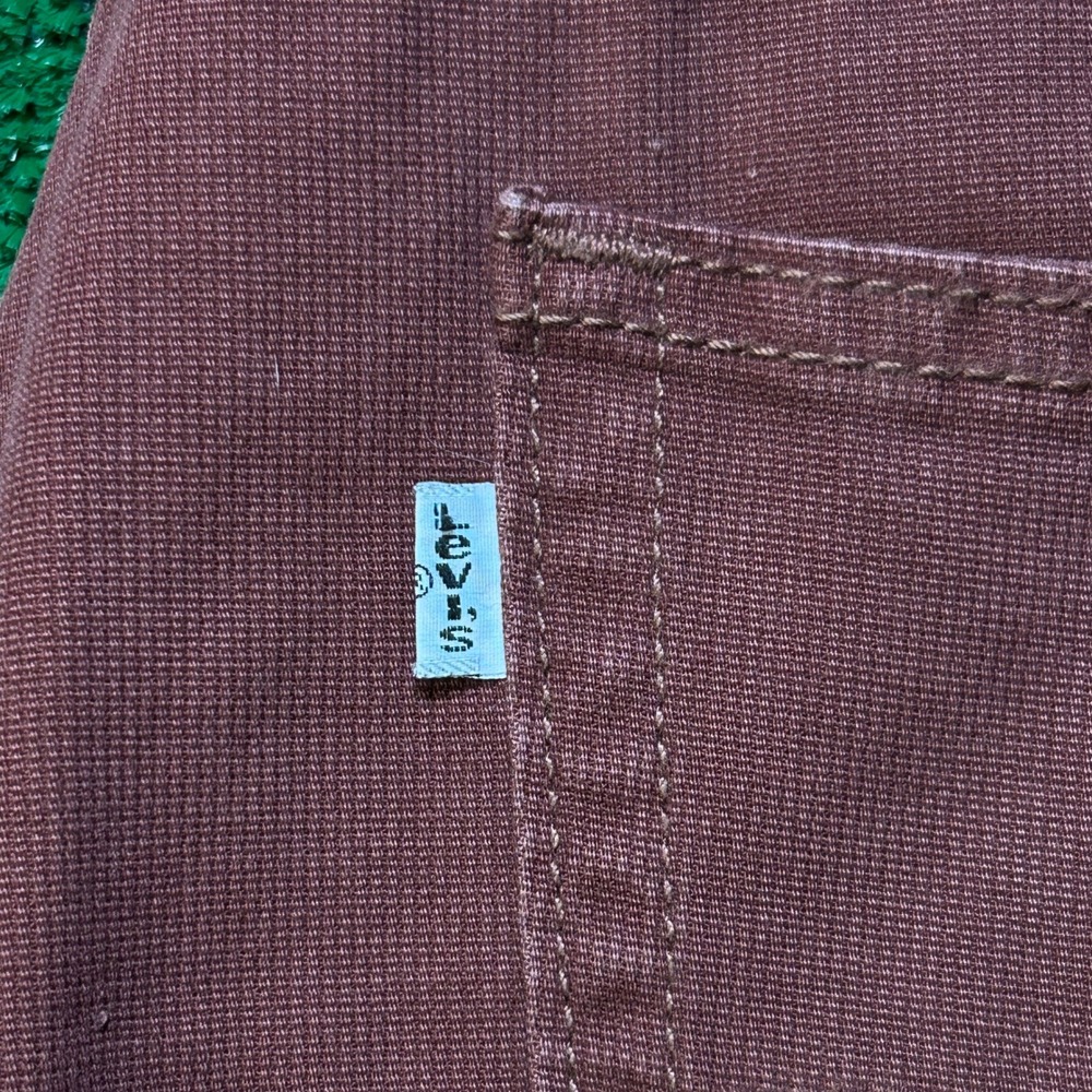 Rare Levi's 505 Bedford Cord "Rum" 36x32 - Picture 13 of 14